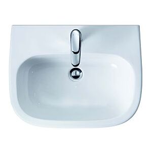 Duravit D-Code Waschtisch 2311600000 60 x 46 cm, ohne Überlauf, 1 Hahnloch, weiss