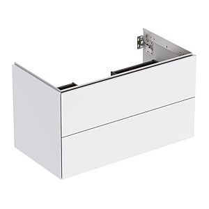 Geberit One Waschtisch-Unterschrank 505263002 88,8 x 50,4 x 47 cm, weiß/lackiert matt, 2 Schubladen