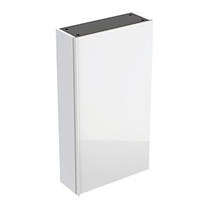 Geberit Acanto Hängeschrank 500639012 45x82x17,4cm, Glas weiss - weiss hochglanz