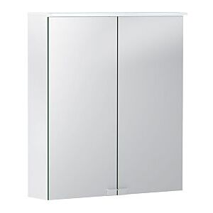 Geberit Option Basic Spiegelschrank 500273001 600x675x140mm, mit Beleuchtung, zwei Türen