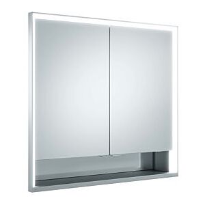 Keuco Royal Lumos Spiegelschrank 14312171303 800x735x165mm, 56 Watt, 2 Türen, Wandeinbau