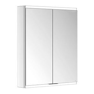 Keuco Royal Modular 2.0 Spiegelschrank 800220060000300 600 x 700 x 120 mm, 1 Steckdose, 1 Doppel-USB-Ladestelle, Wandeinbau, 2-türig, DALI