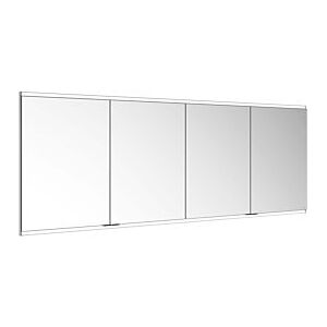 Keuco Royal Modular 2.0 Spiegelschrank 800420210100500 2100 x 700 x 160 mm, 2 Steckdosen, 2 Doppel-USB-Ladestellen, Wandeinbau, 4-türig