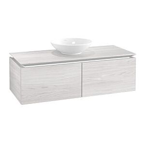 Villeroy und Boch Villeroy & Boch Legato Waschtischunterschrank B609L0E8 120x38x50cm, mit LED-Beleuchtung, White Wood