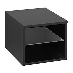 Villeroy und Boch Villeroy & Boch Legato Anbauschrank B72400PD 40x34x50cm, links, Black Matt Lacquer