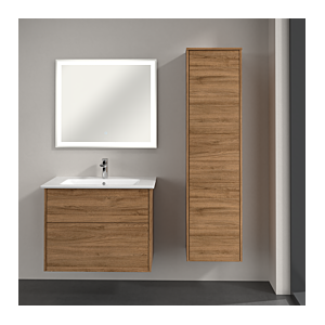 Villeroy und Boch Villeroy & Boch Finero Hochschrank C53201RH 404 x 1546 x 352 mm, Kansas Oak, Anschlag rechts