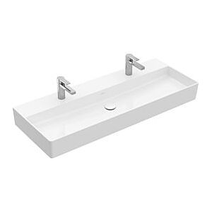 Villeroy und Boch Villeroy & Boch Memento 2.0 Waschtisch 4A22CGR1 120 x 47 cm, weiß alpin C-plus, mit Hahnloch, ohne Überlauf