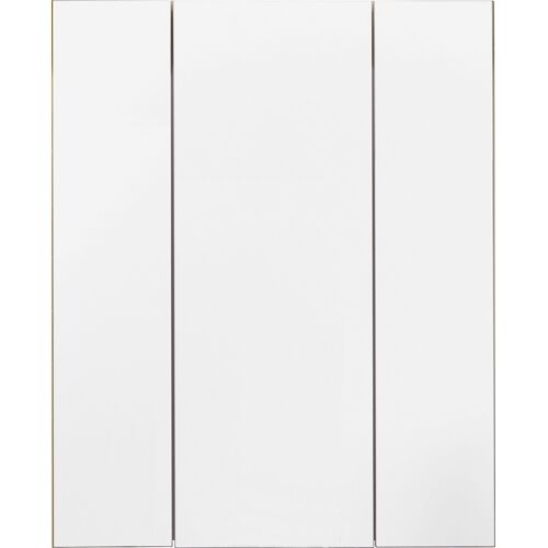 Welltime Spiegelschrank WELLTIME „Toulon“ Schränke Gr. B/H/T: 60 cm x 71 cm x 18 cm, 3 St., braun (eiche san remo hell) Bad-Spiegelschränke 3-Türig