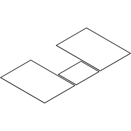 HEWI M 40 Antirutschmatten-Set für Waschtisch-Unterschrank 85 cm