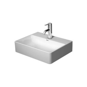 DURAVIT DuraSquare vask 45x35cm - Uden overløb med hanehul og WonderGliss