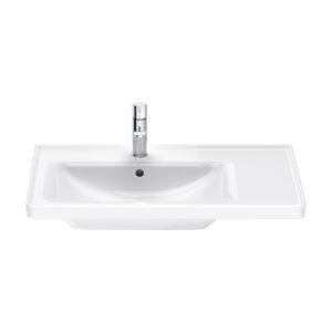 Duravit D-Neo Håndvask, 80x48 Cm, Venstre, Hvid