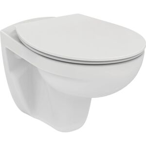 Ideal Standard Væghængt Toilet, Uden Skyllekant, Rengøringsvenlig, Hvid