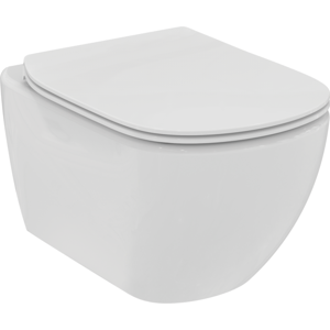 Ideal Standard Væghængt Toilet, Uden Skyllekant, Hvid