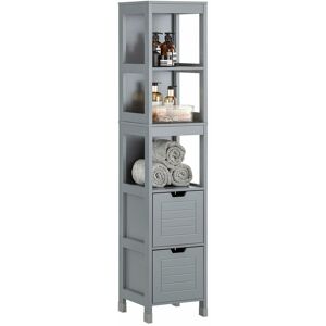 Mueble para Ropa Sucia Armario Multifuncional para Baño con 1 Cesto y 1  Cajón Blanco 40 x 38 x 90 BZR73-W SoBuy ES