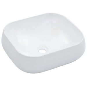 vidaXL Lavabo 44.5x39.5x14.5 Cm Cerámica Blanco