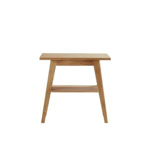 Bois Dessus Bois Dessous Mueble de baño de madera teca maciza de 80 cm