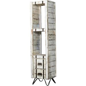 Wanda Collection Columna de mindi para cuarto de baño 190 blanco