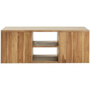 Bois Dessus Bois Dessous Mueble de baño de madera teca maciza de 135 cm