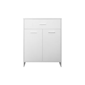 Armario de baño ML-Design blanco, 60x80x33 cm, MDF