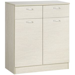 Homcom Armario de baño color madera 68 x 34 x 80 cm