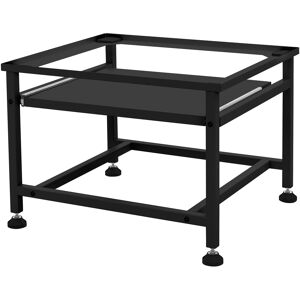 ML-Design Soporte universal alto base para lavadora o secadora negro