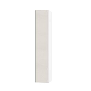 AQA DESIGN Columna de baño en melamina color beige piedra