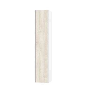 AQA DESIGN Columna de baño en melamina roble claro