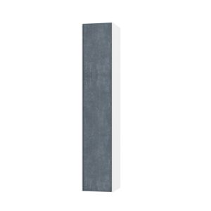 AQA DESIGN Columna de baño en melamina azul piedra