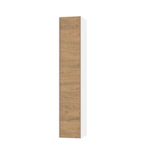 AQA DESIGN Columna de baño en melamina roble miel