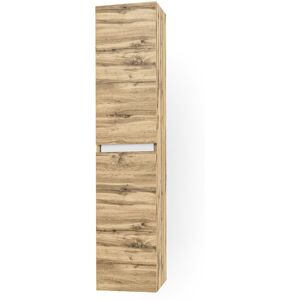 AQA DESIGN Columna de baño en melamina roble miel