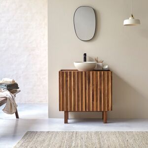 Tikamoon Mueble de baño de madera de mango 80 cm