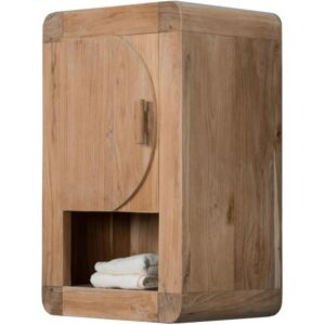 Wanda Collection Mueble para cuarto de baño armario de baño de teca 44 cm