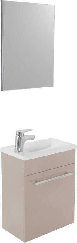 Lavabo esquinero de cerámica lavamanos moderno con rebosadero ML-DESIGN