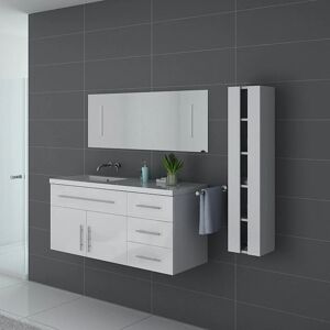 Distribain Meuble de salle de bain URBAN Blanc