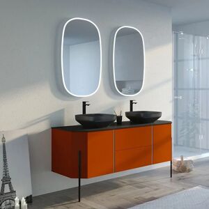 Distribain Meuble de salle de bain STARZA Orange Sierra