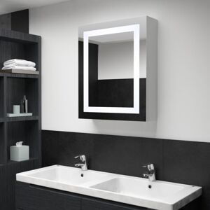 Vidaxl - Armoire de salle de bain à miroir led 50x13x70 cm - Publicité