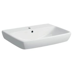 Lavabo blanc suspendu 65 Geberit Selnova Square 65 cm - Publicité