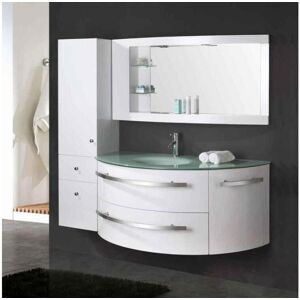 ELITESHOPPING Meuble de Salle de Bain 120 cm Colonne et Lavabo inclus a Annabelle