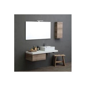 KIAMAMI VALENTINA meuble modulable de salle de bains valentina lavabo carré 120 cm - Publicité