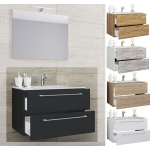 Vcm 2pcs Lavabo Meubles De Salle De Bains Ensemble Lavabo Badinos 2 Tiroirs 2pcs Lavabo Meubles De Salle De Bains Ensemble Lavabo Badinos 2 Tiroirs - Publicité