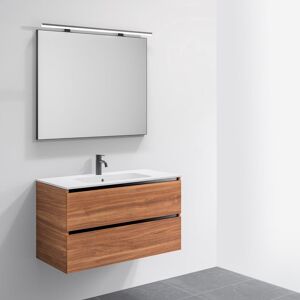 Riho Graph-It Velvet Slim Vasque avec meuble sous-vasque et miroir LED, F008022DIN,