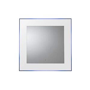 Croydex Oakley Miroir Lumineux, en métal, Blanc - Publicité