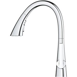 GROHE Mitigeur cuisine Zedra 3 jets Bec haut chrome douchette extractible chrome - Publicité