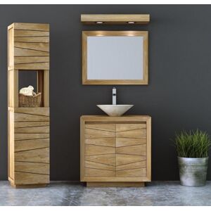 Meuble de salle de bain doran l80 cm - sentani