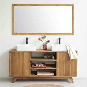 BOIS DESSUS BOIS DESSOUS Meuble de salle de bain en teck massif 160 cm