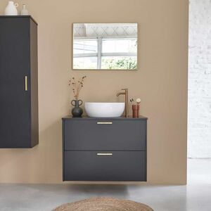 BOIS DESSUS BOIS DESSOUS Meuble de salle de bain en acacia massif 80 cm