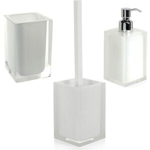 Gedy Set de meubles de salle de bains Gedy Rainbow blanc RA81-98-33