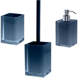 Gedy Set de meubles de salle de bains Gedy Rainbow bleu pétrole RA81-98-33