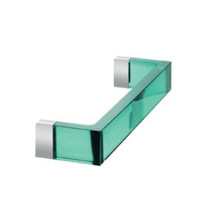 KARTELL by Laufen porte serviettes RAIL (vert marine L 30 cm - PMMA transparent)