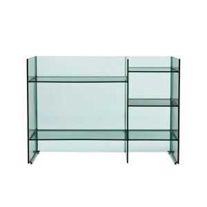 KARTELL by Laufen meuble de bain SOUND-RACK (vert acquamarina - PMMA transparent)